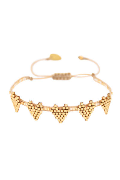 Mishky- Multi Heart Row Bracelet - Furkat & Robbie