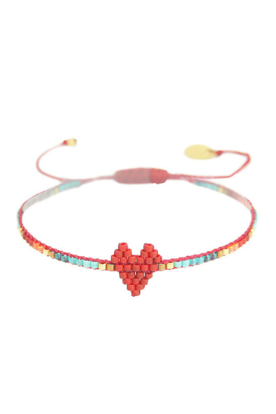 Mishky- Heartsy Row Bracelet - Furkat & Robbie