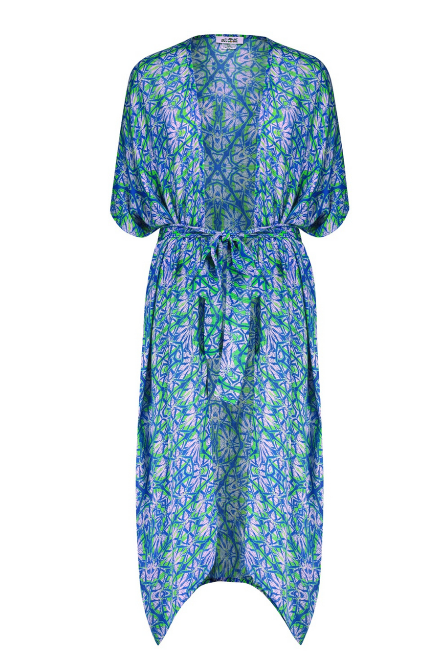 Akila Kimono Wrap Dress - Octavia Majorelle - Furkat & Robbie