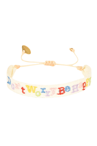 Mishky- Don't Worry Be Happy Bracelet - Furkat & Robbie