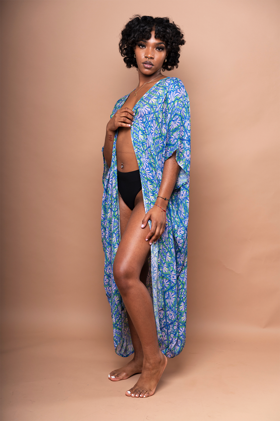 Akila Kimono Wrap Dress - Octavia Majorelle